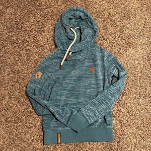 Naketano cowl neck sweatshirt.